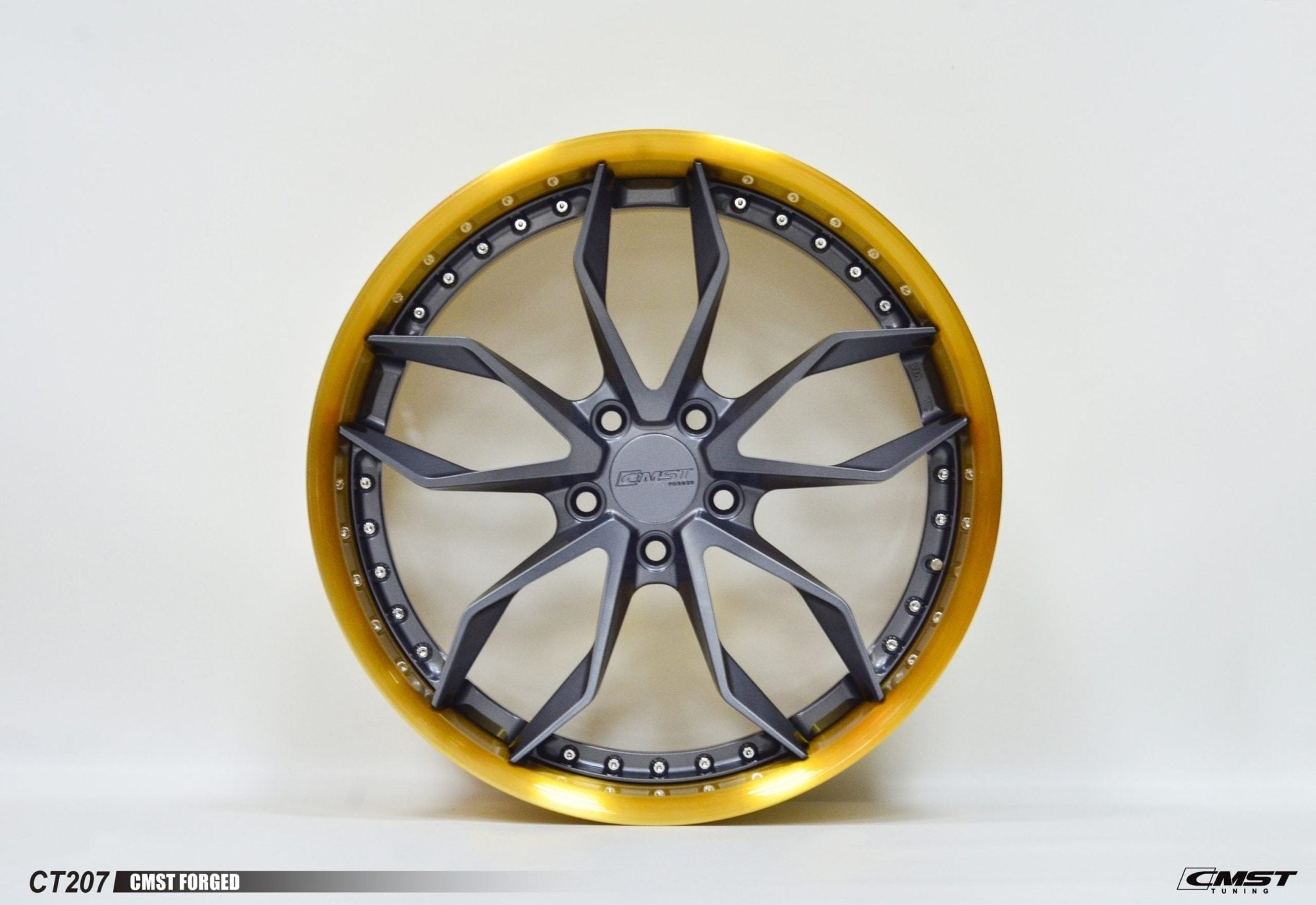 CMST 2-Piece Custom Forged Wheels CT207 Aftermarket Carbon Fiber Part / Bodykit - Robot Bodykits