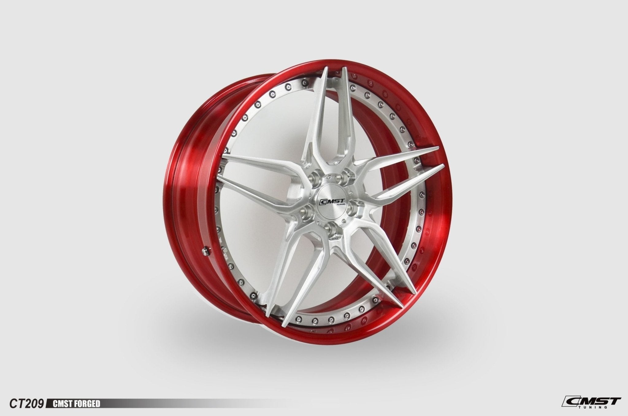 CMST 2-Piece Custom Forged Wheels CT209 Aftermarket Carbon Fiber Part / Bodykit - Robot Bodykits