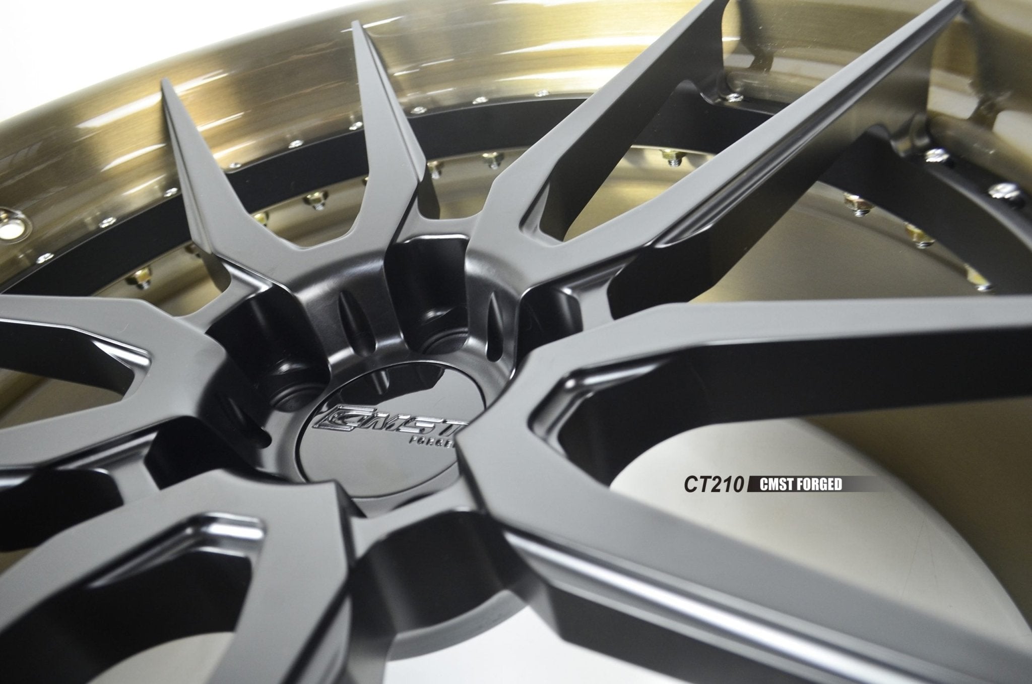 CMST 2-Piece Custom Forged Wheels CT210 Aftermarket Carbon Fiber Part / Bodykit - Robot Bodykits