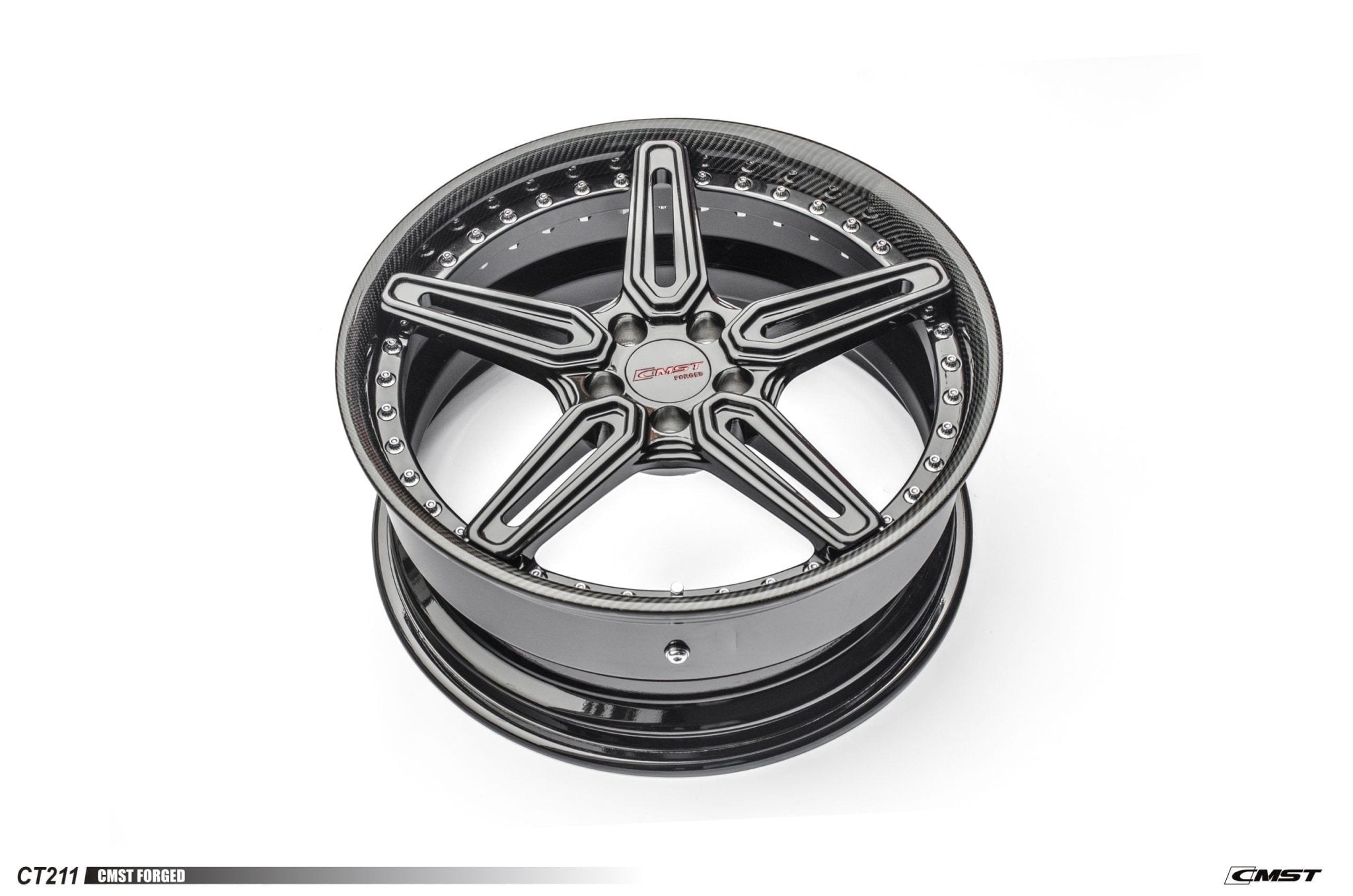 CMST 2-Piece Custom Forged Wheels CT211 Aftermarket Carbon Fiber Part / Bodykit - Robot Bodykits