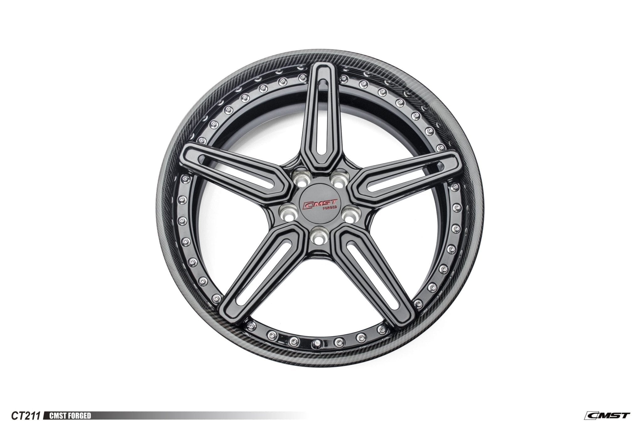 CMST 2-Piece Custom Forged Wheels CT211 Aftermarket Carbon Fiber Part / Bodykit - Robot Bodykits