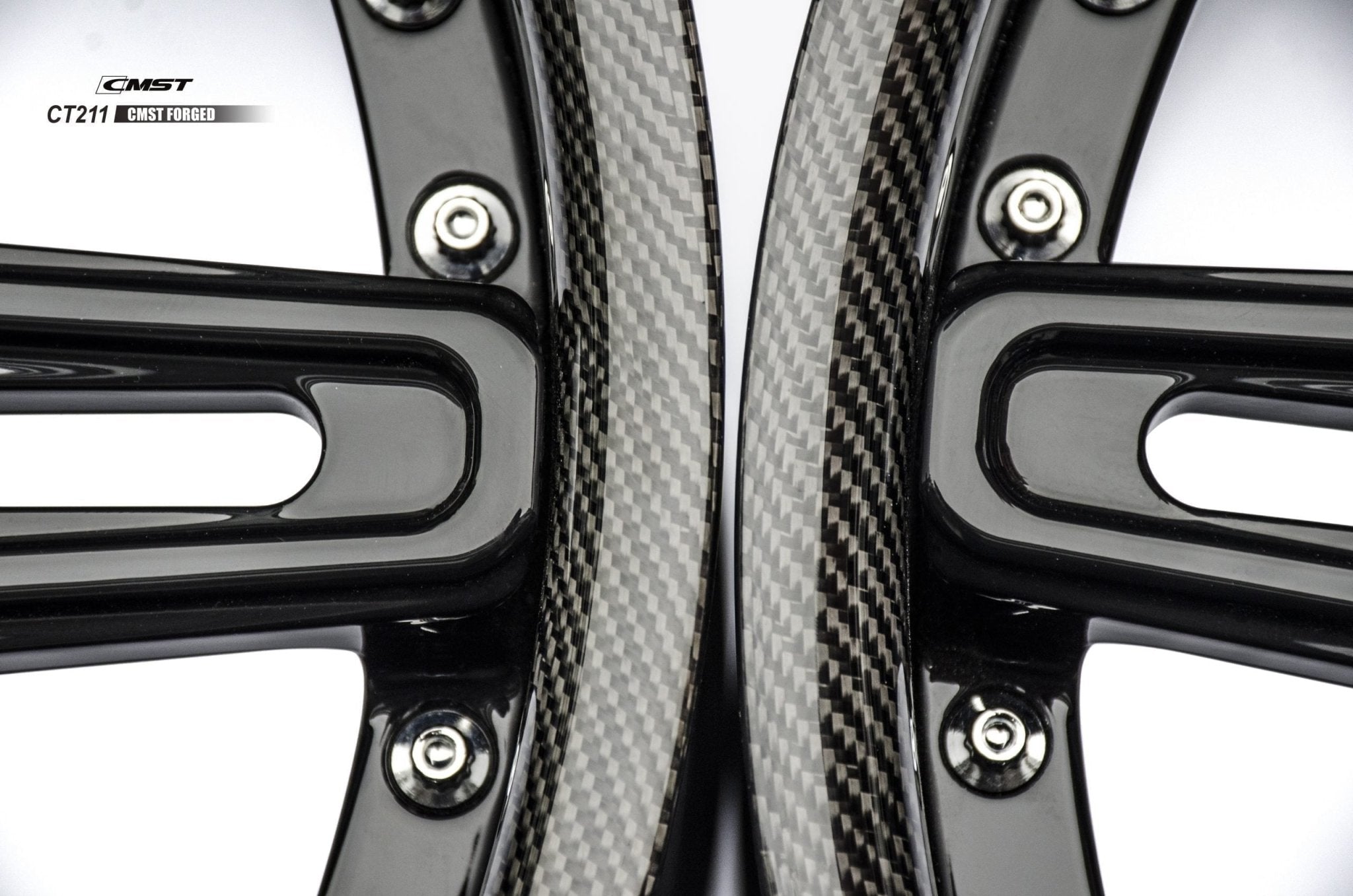 CMST 2-Piece Custom Forged Wheels CT211 Aftermarket Carbon Fiber Part / Bodykit - Robot Bodykits