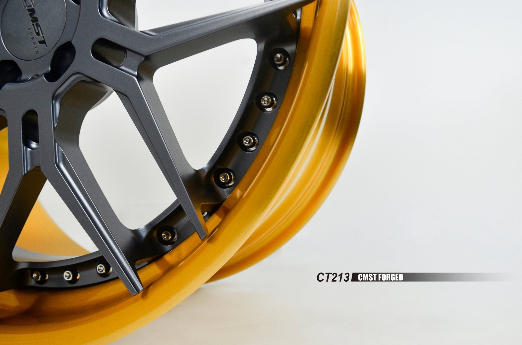 CMST 2-Piece Custom Forged Wheels CT213 Aftermarket Carbon Fiber Part / Bodykit - Robot Bodykits