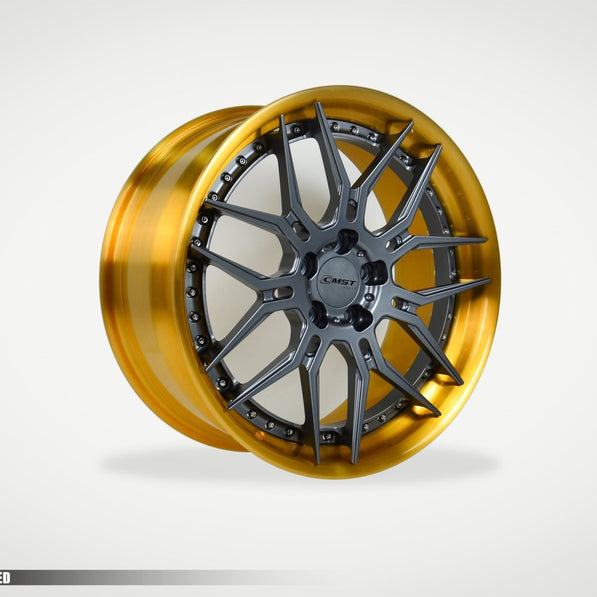 CMST 2-Piece Custom Forged Wheels CT213 Aftermarket Carbon Fiber Part / Bodykit - Robot Bodykits
