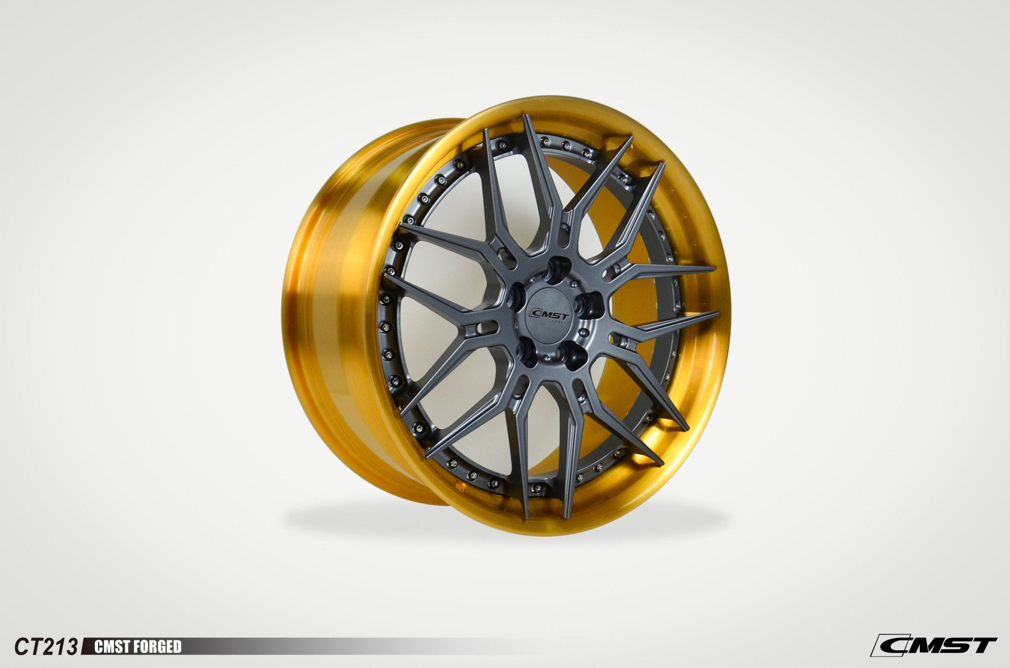 CMST 2-Piece Custom Forged Wheels CT213 Aftermarket Carbon Fiber Part / Bodykit - Robot Bodykits