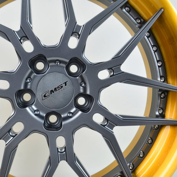 CMST 2-Piece Custom Forged Wheels CT213 Aftermarket Carbon Fiber Part / Bodykit - Robot Bodykits
