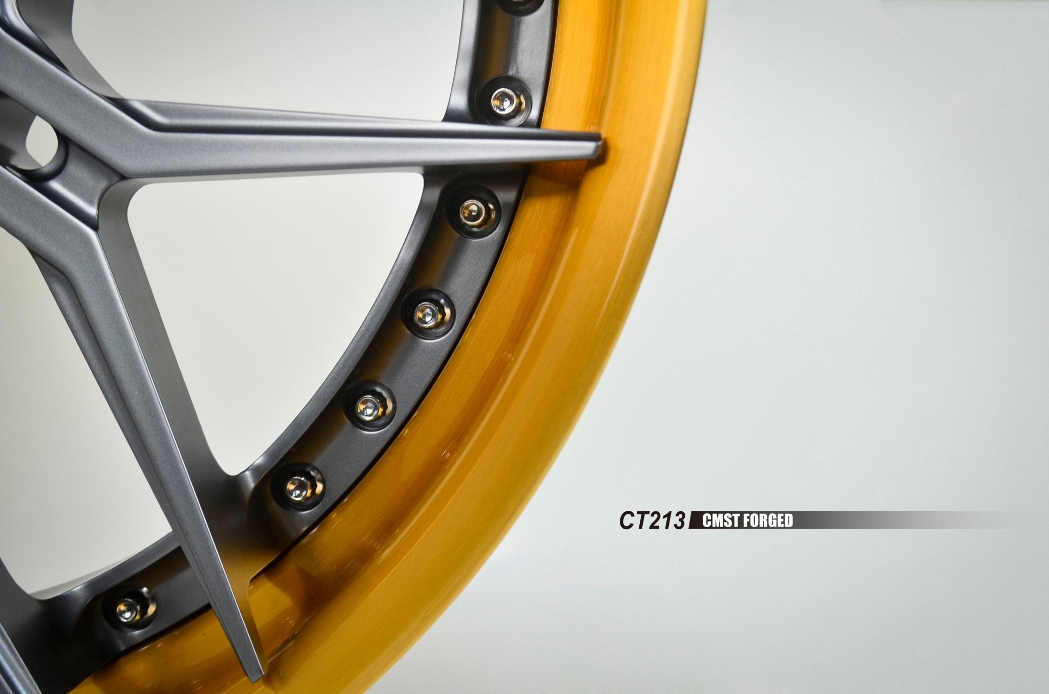 CMST 2-Piece Custom Forged Wheels CT213 Aftermarket Carbon Fiber Part / Bodykit - Robot Bodykits