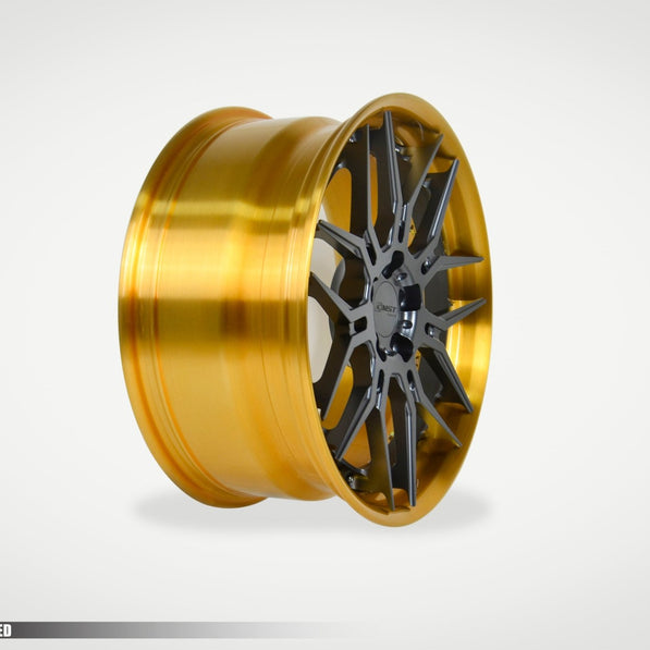 CMST 2-Piece Custom Forged Wheels CT213 Aftermarket Carbon Fiber Part / Bodykit - Robot Bodykits