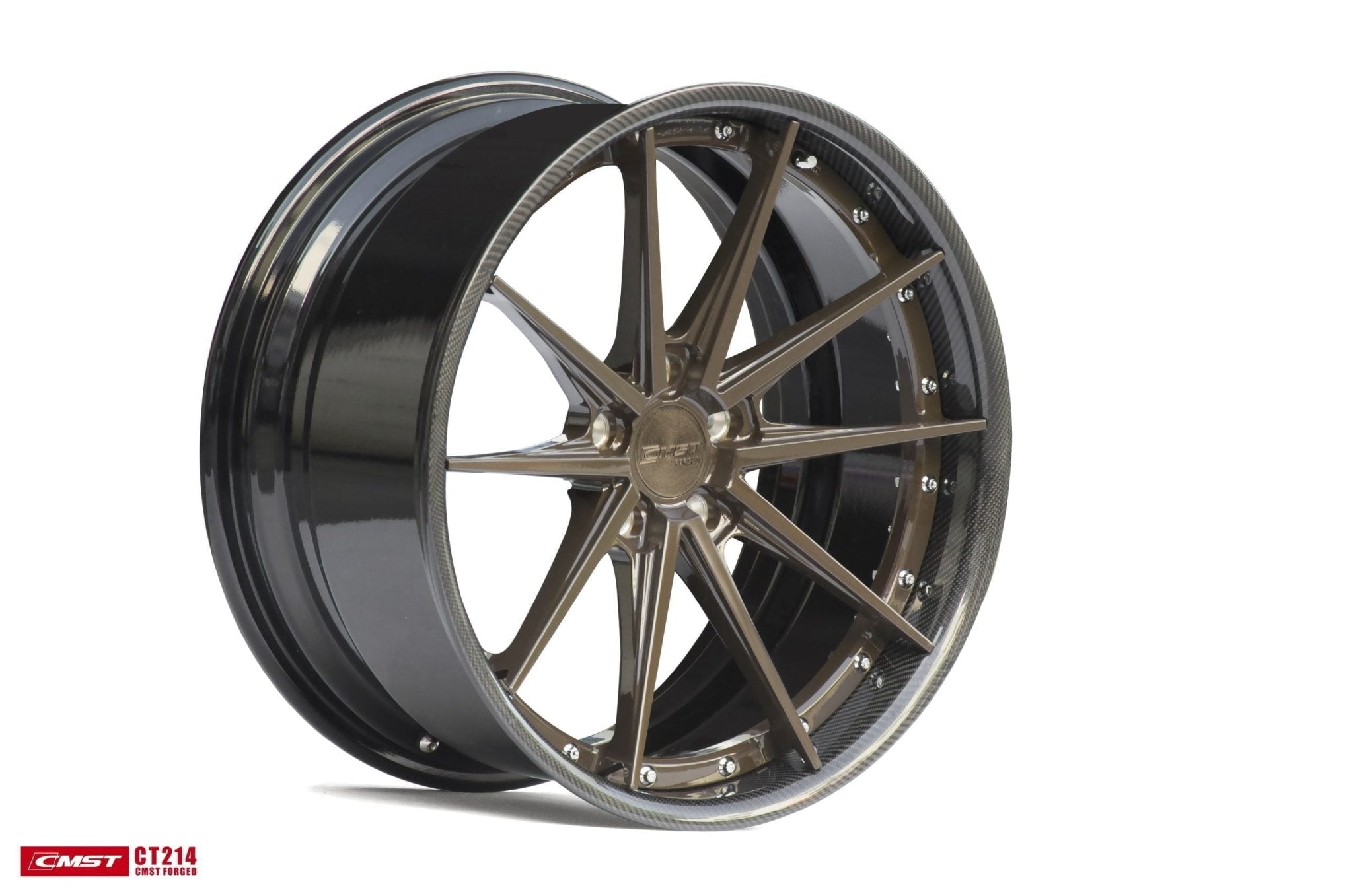 CMST 2-Piece Custom Forged Wheels CT214 Aftermarket Carbon Fiber Part / Bodykit - Robot Bodykits