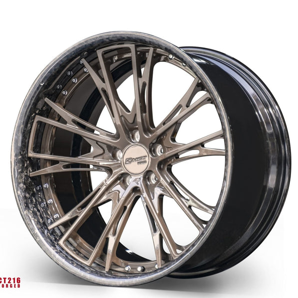 CMST 2-Piece Custom Forged Wheels CT216 Aftermarket Carbon Fiber Part / Bodykit - Robot Bodykits