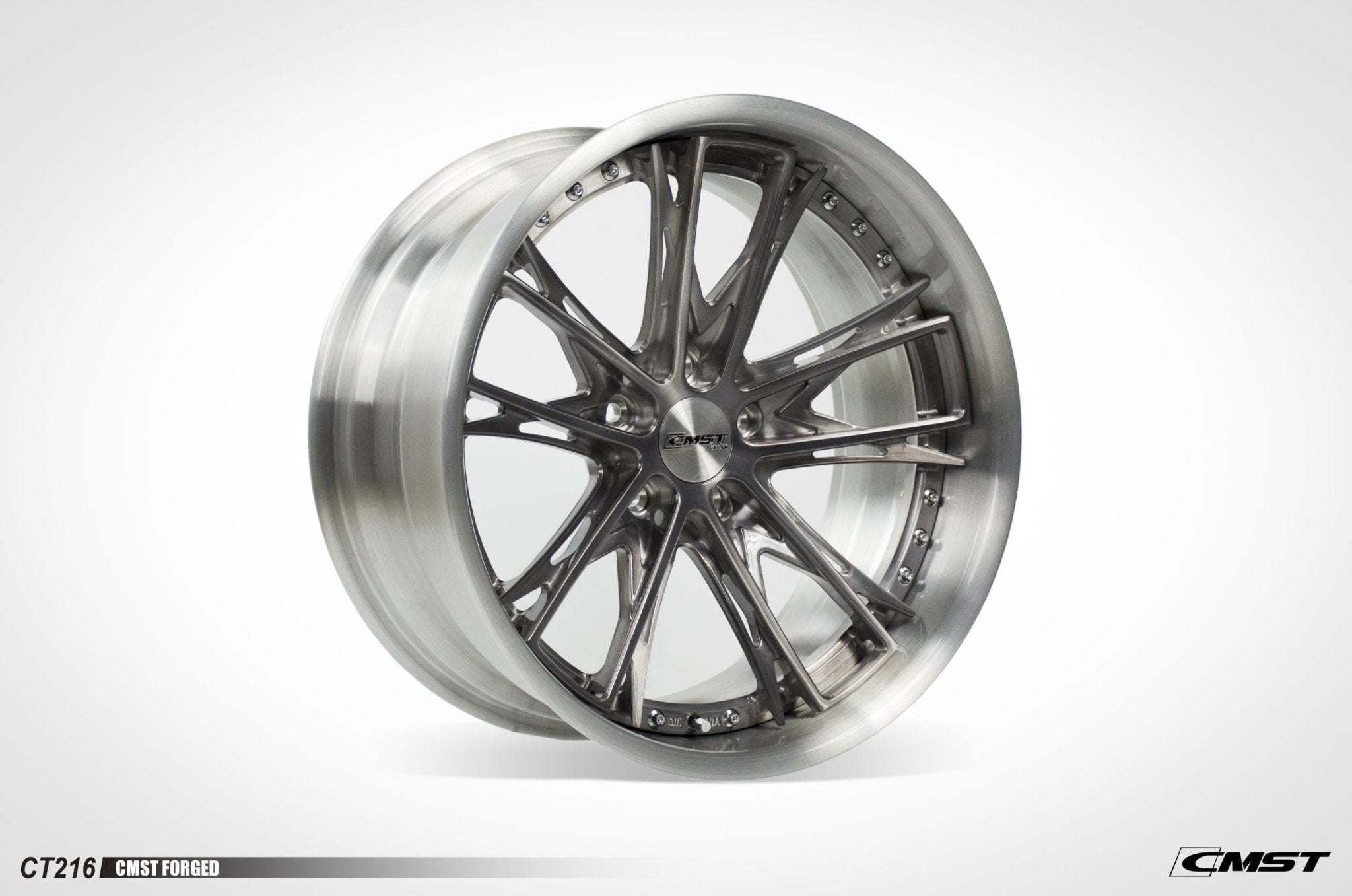 CMST 2-Piece Custom Forged Wheels CT216 Aftermarket Carbon Fiber Part / Bodykit - Robot Bodykits