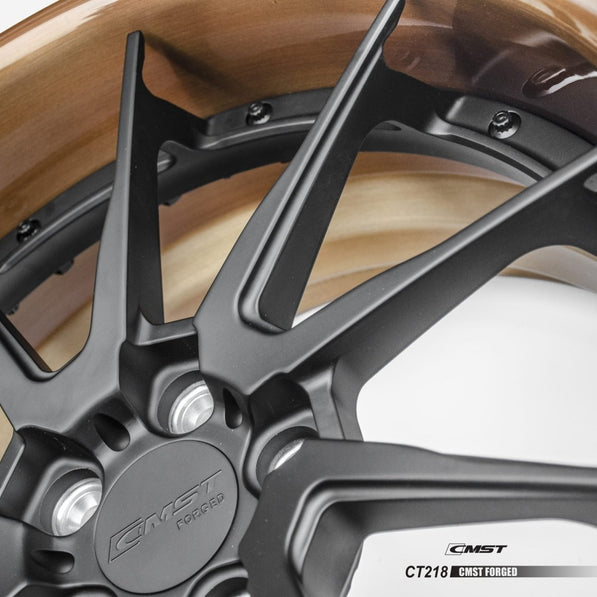 CMST 2-Piece Custom Forged Wheels CT218 Aftermarket Carbon Fiber Part / Bodykit - Robot Bodykits