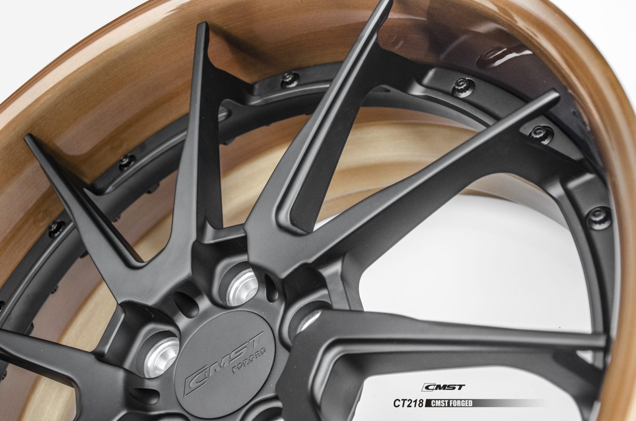 CMST 2-Piece Custom Forged Wheels CT218 Aftermarket Carbon Fiber Part / Bodykit - Robot Bodykits