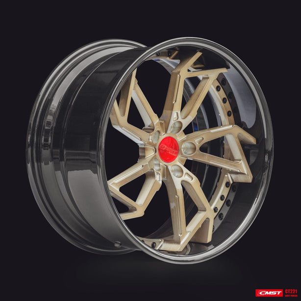 CMST 2-Piece Custom Forged Wheels CT221 Aftermarket Carbon Fiber Part / Bodykit - Robot Bodykits