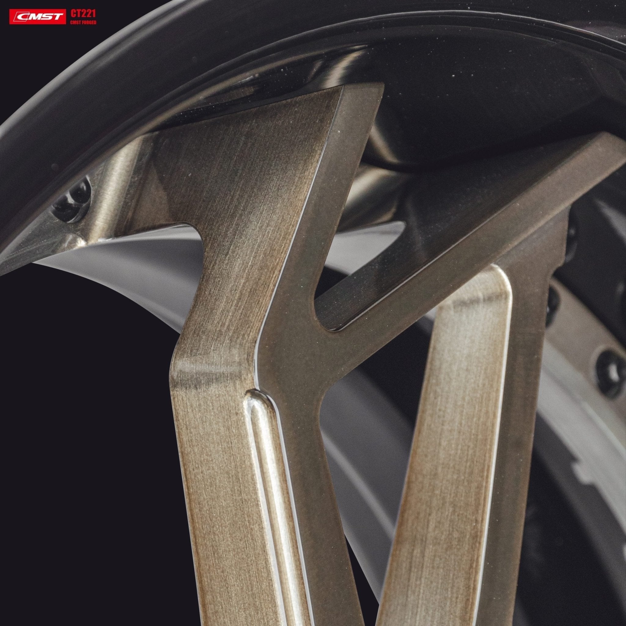 CMST 2-Piece Custom Forged Wheels CT221 Aftermarket Carbon Fiber Part / Bodykit - Robot Bodykits