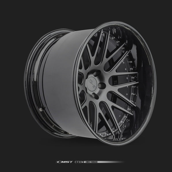 CMST 2-Piece Custom Forged Wheels CT224 Aftermarket Carbon Fiber Part / Bodykit - Robot Bodykits