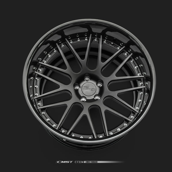 CMST 2-Piece Custom Forged Wheels CT224 Aftermarket Carbon Fiber Part / Bodykit - Robot Bodykits