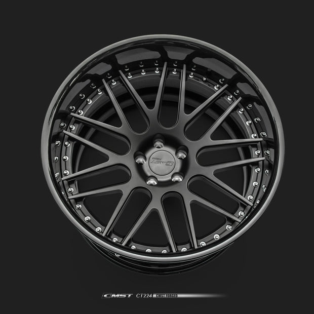 CMST 2-Piece Custom Forged Wheels CT224 Aftermarket Carbon Fiber Part / Bodykit - Robot Bodykits