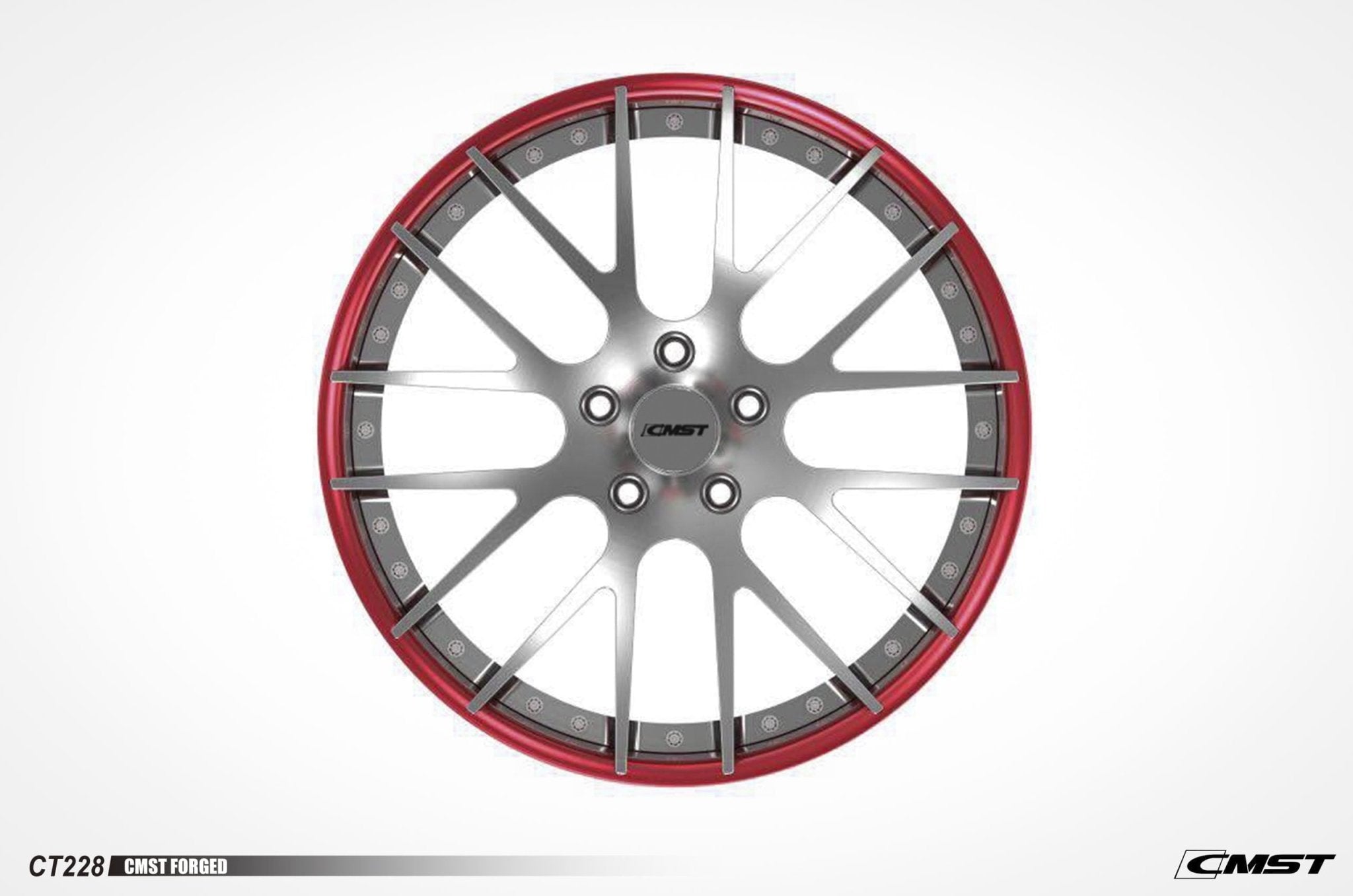 CMST 2-Piece Custom Forged Wheels CT228 Aftermarket Carbon Fiber Part / Bodykit - Robot Bodykits