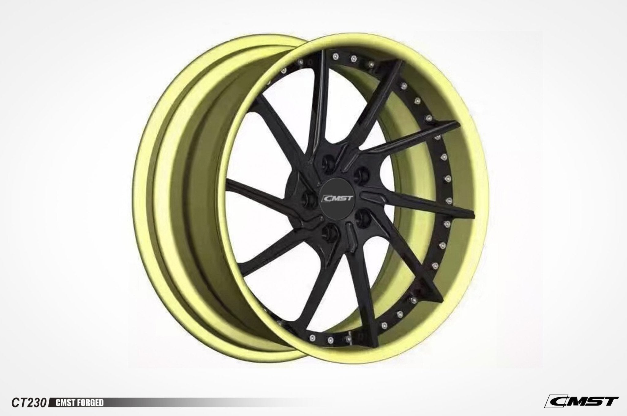 CMST 2-Piece Custom Forged Wheels CT230 Aftermarket Carbon Fiber Part / Bodykit - Robot Bodykits