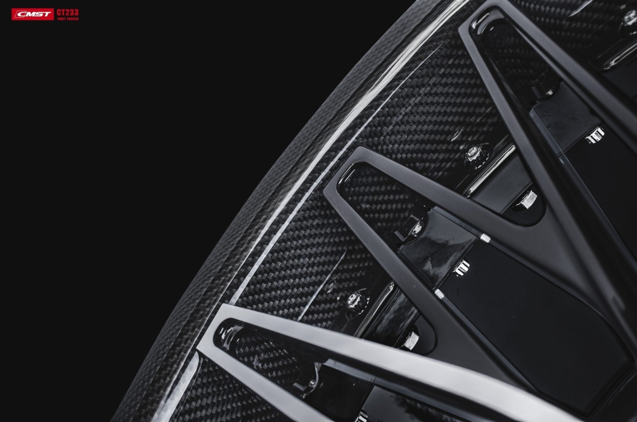 CMST 2-Piece Custom Forged Wheels CT233 Aftermarket Carbon Fiber Part / Bodykit - Robot Bodykits