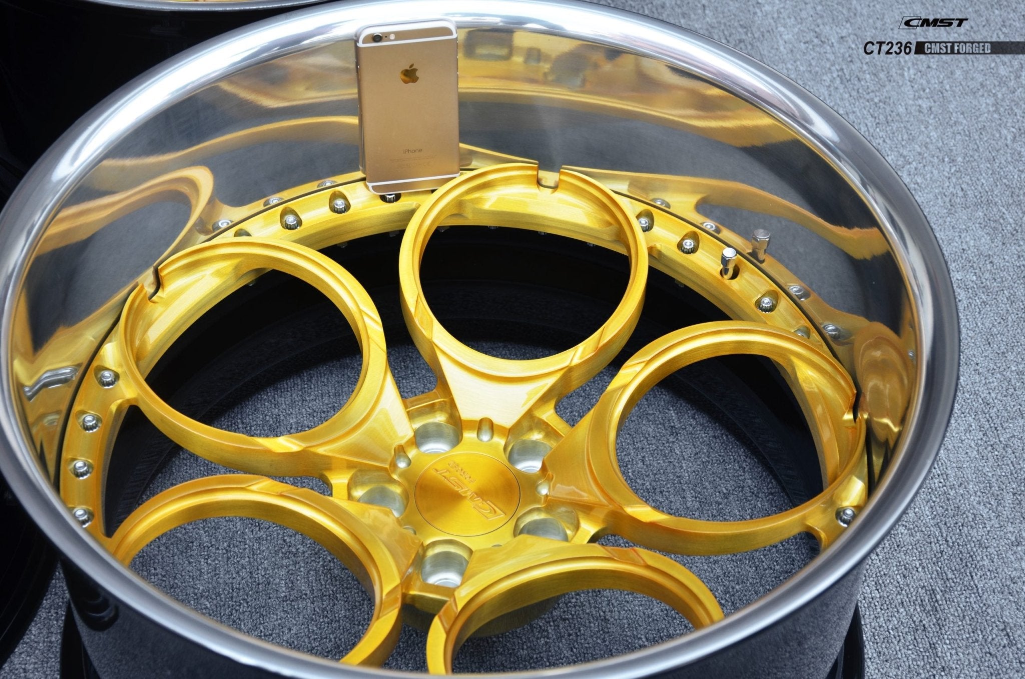 CMST 2-Piece Custom Forged Wheels CT236 Aftermarket Carbon Fiber Part / Bodykit - Robot Bodykits