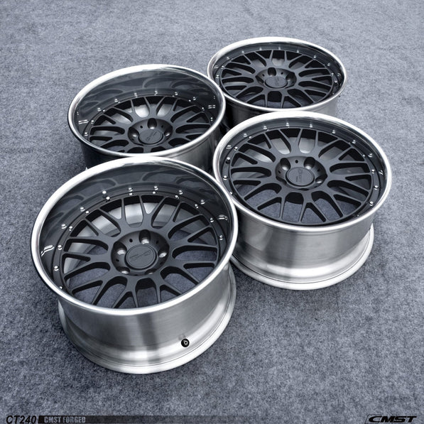 CMST 2-Piece Custom Forged Wheels CT240 Aftermarket Carbon Fiber Part / Bodykit - Robot Bodykits