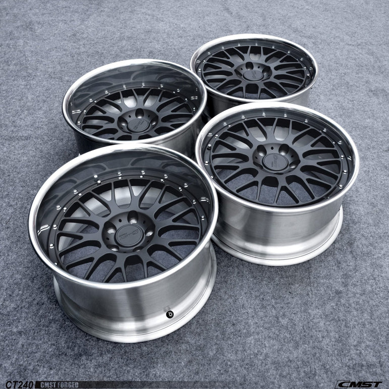 CMST 2-Piece Custom Forged Wheels CT240 Aftermarket Carbon Fiber Part / Bodykit - Robot Bodykits