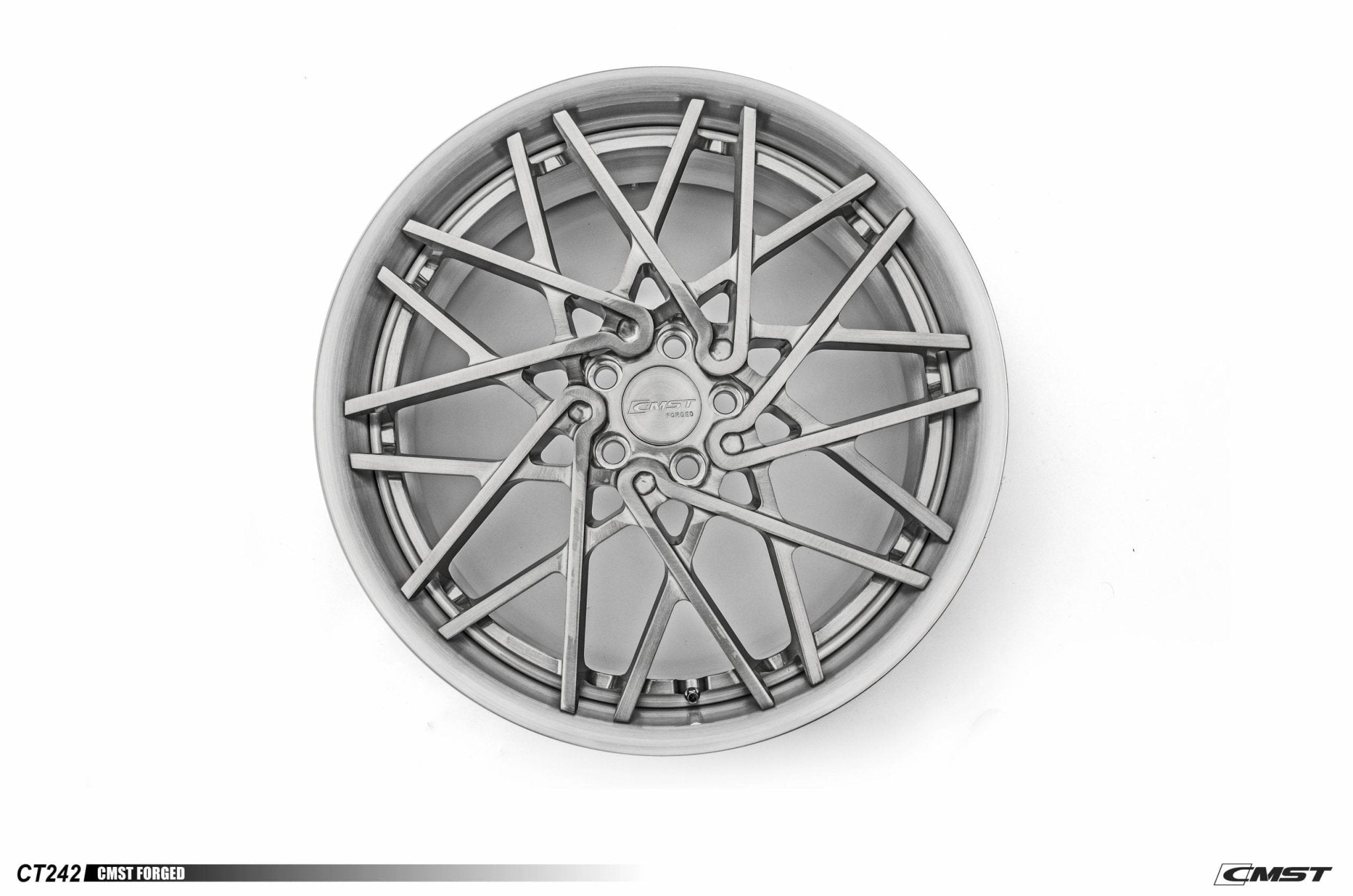 CMST 2-Piece Custom Forged Wheels CT242 Aftermarket Carbon Fiber Part / Bodykit - Robot Bodykits