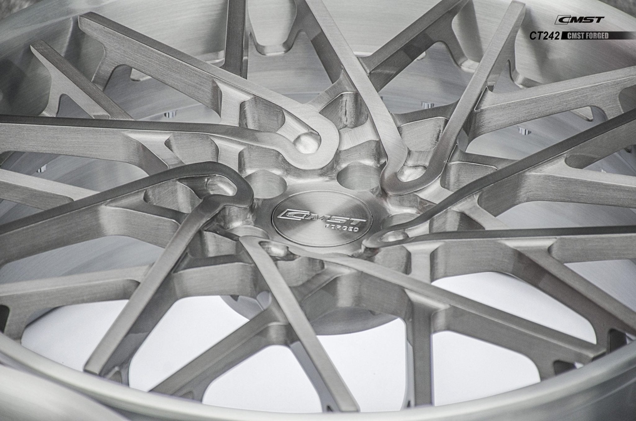 CMST 2-Piece Custom Forged Wheels CT242 Aftermarket Carbon Fiber Part / Bodykit - Robot Bodykits