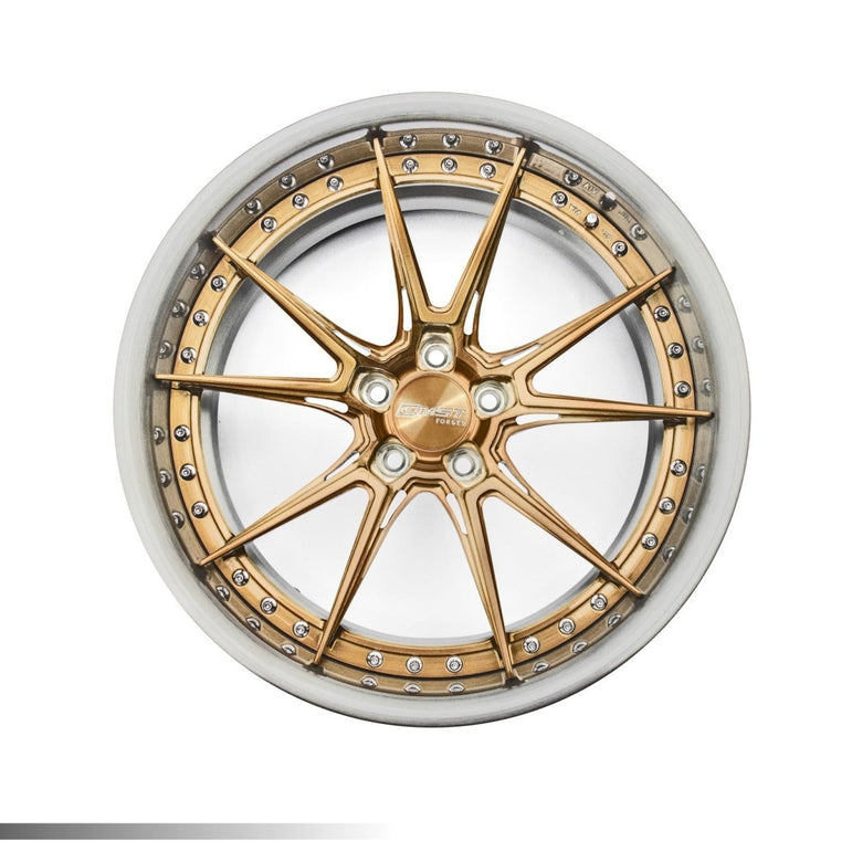 CMST 2-Piece Custom Forged Wheels CT243 Aftermarket Carbon Fiber Part / Bodykit - Robot Bodykits