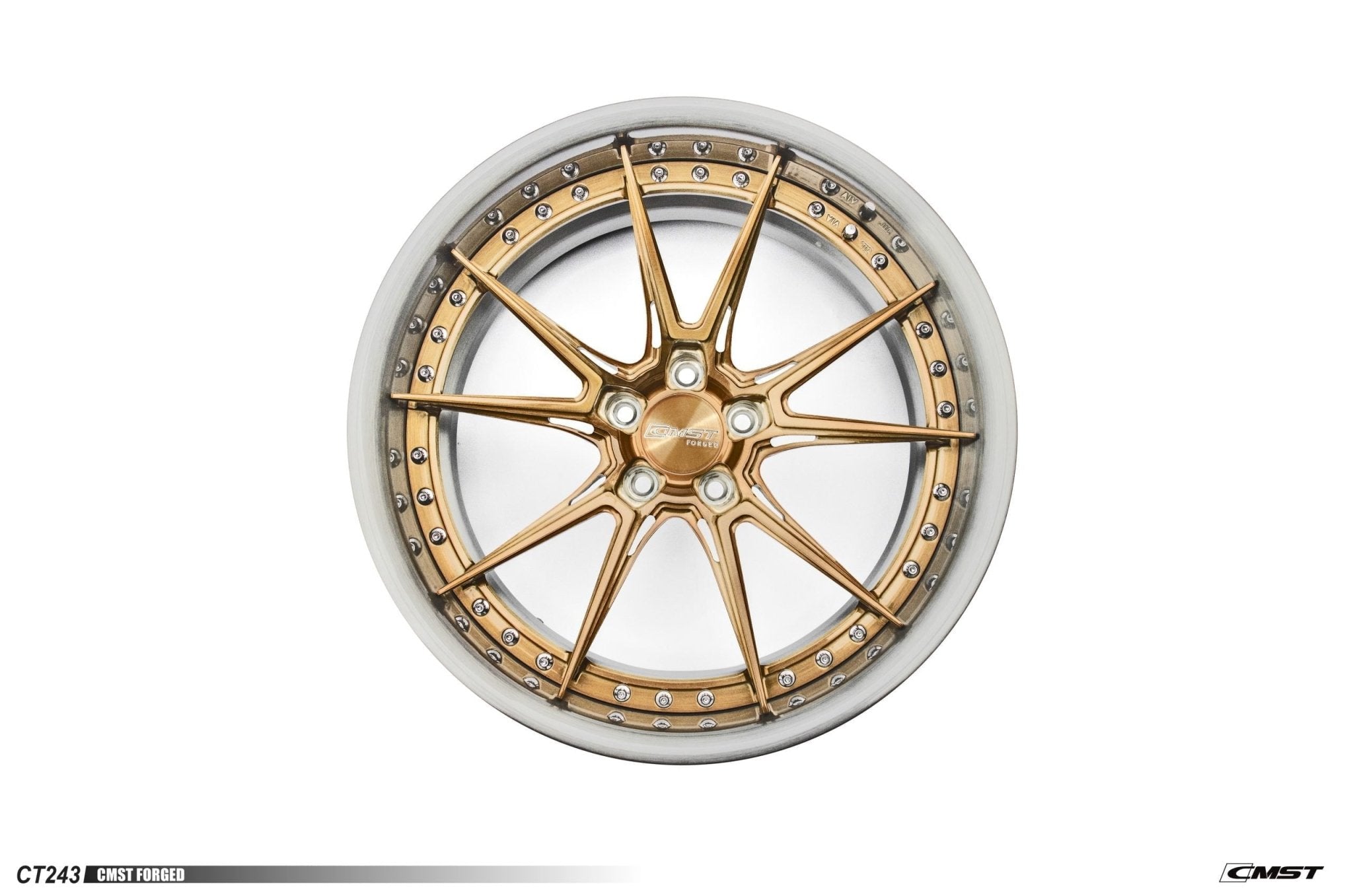 CMST 2-Piece Custom Forged Wheels CT243 Aftermarket Carbon Fiber Part / Bodykit - Robot Bodykits