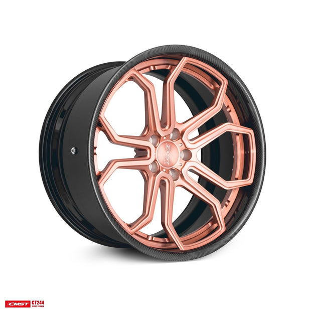 CMST 2-Piece Custom Forged Wheels CT244 Aftermarket Carbon Fiber Part / Bodykit - Robot Bodykits