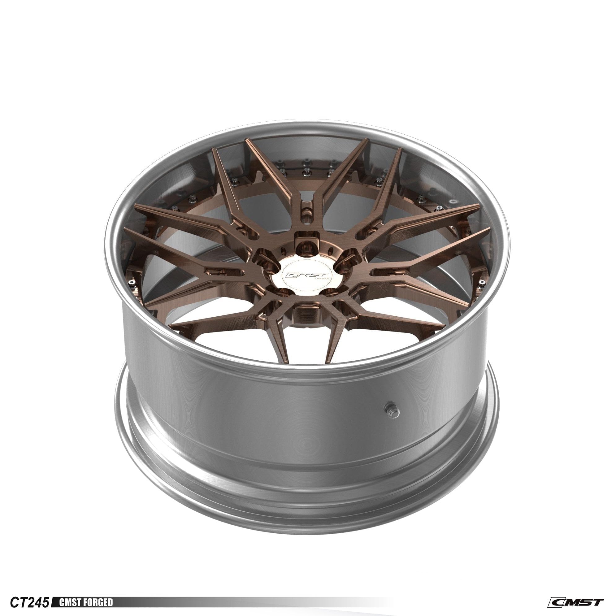 CMST 2-Piece Custom Forged Wheels CT245 Aftermarket Carbon Fiber Part / Bodykit - Robot Bodykits