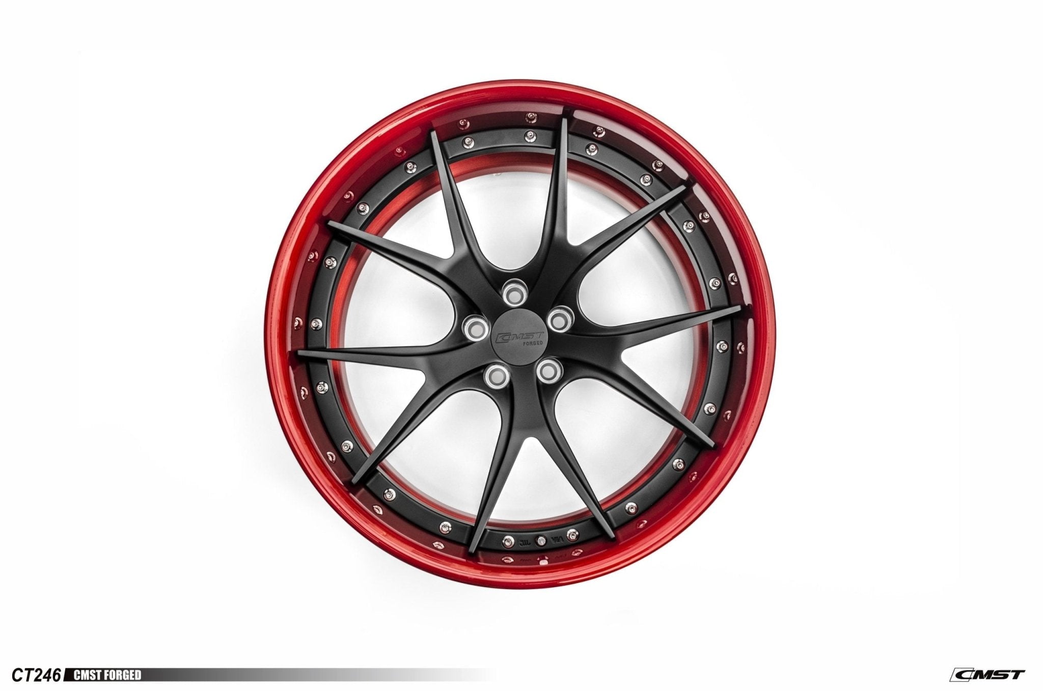 CMST 2-Piece Custom Forged Wheels CT246 Aftermarket Carbon Fiber Part / Bodykit - Robot Bodykits