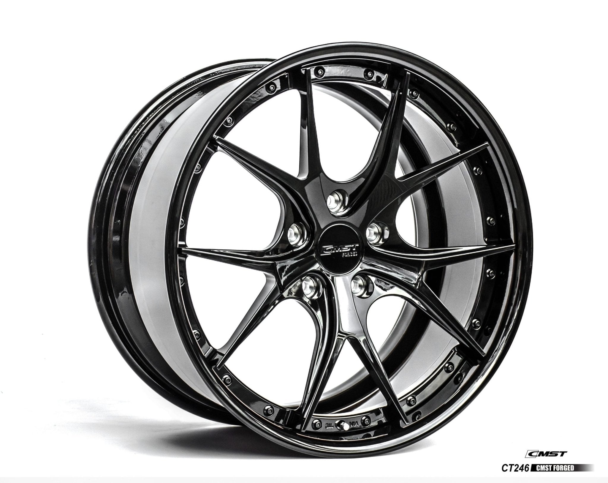 CMST 2-Piece Custom Forged Wheels CT246 Aftermarket Carbon Fiber Part / Bodykit - Robot Bodykits
