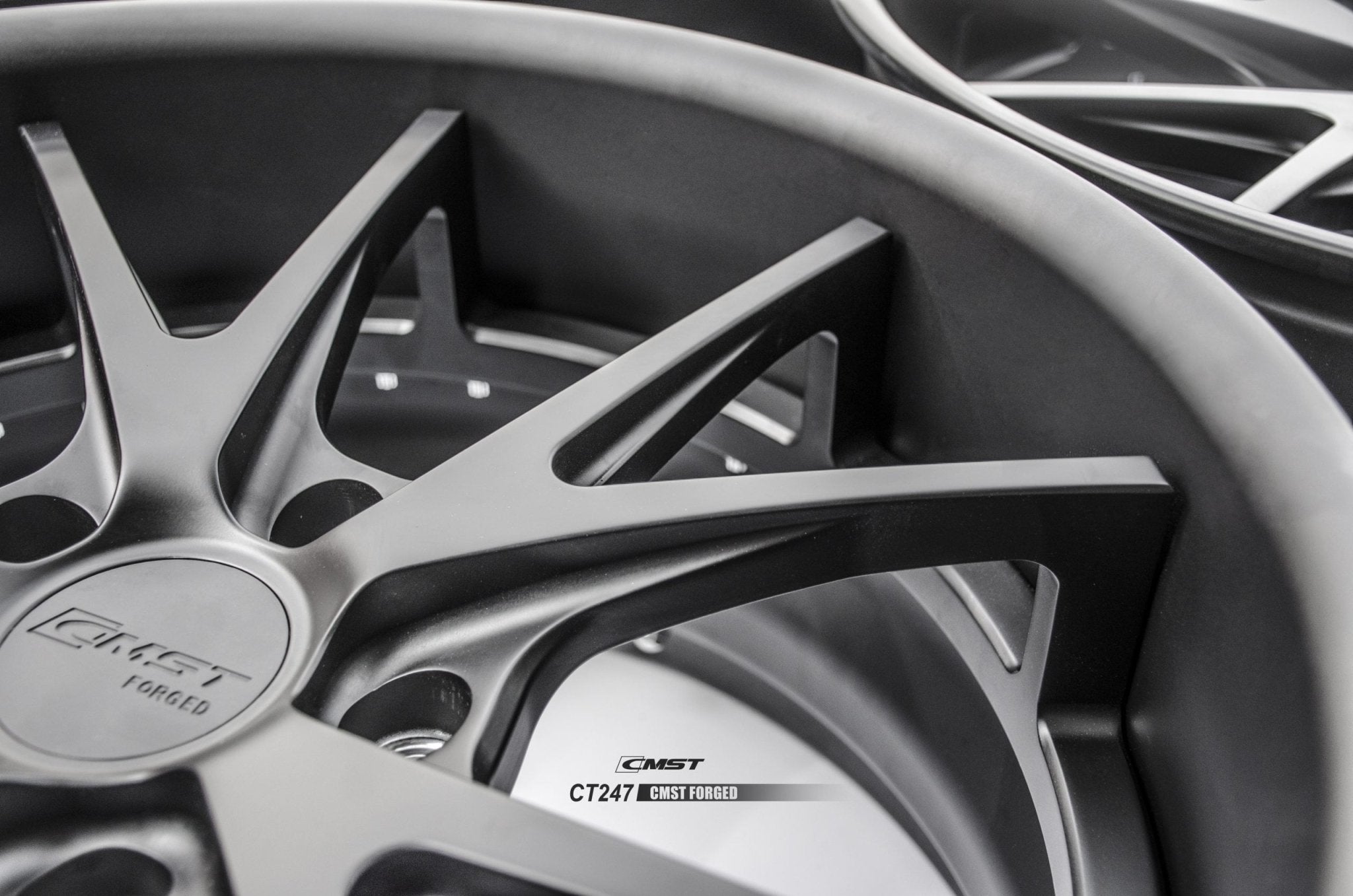 CMST 2-Piece Custom Forged Wheels CT247 Aftermarket Carbon Fiber Part / Bodykit - Robot Bodykits