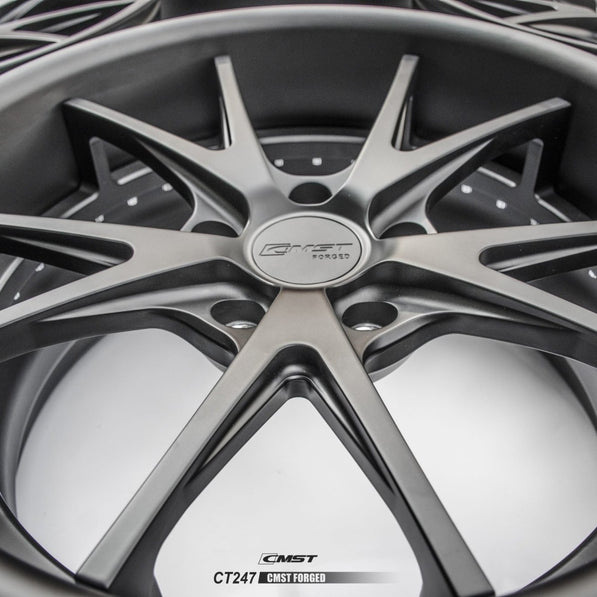 CMST 2-Piece Custom Forged Wheels CT247 Aftermarket Carbon Fiber Part / Bodykit - Robot Bodykits