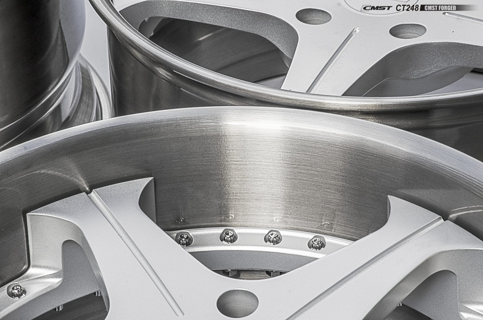 CMST 2-Piece Custom Forged Wheels CT248 Aftermarket Carbon Fiber Part / Bodykit - Robot Bodykits