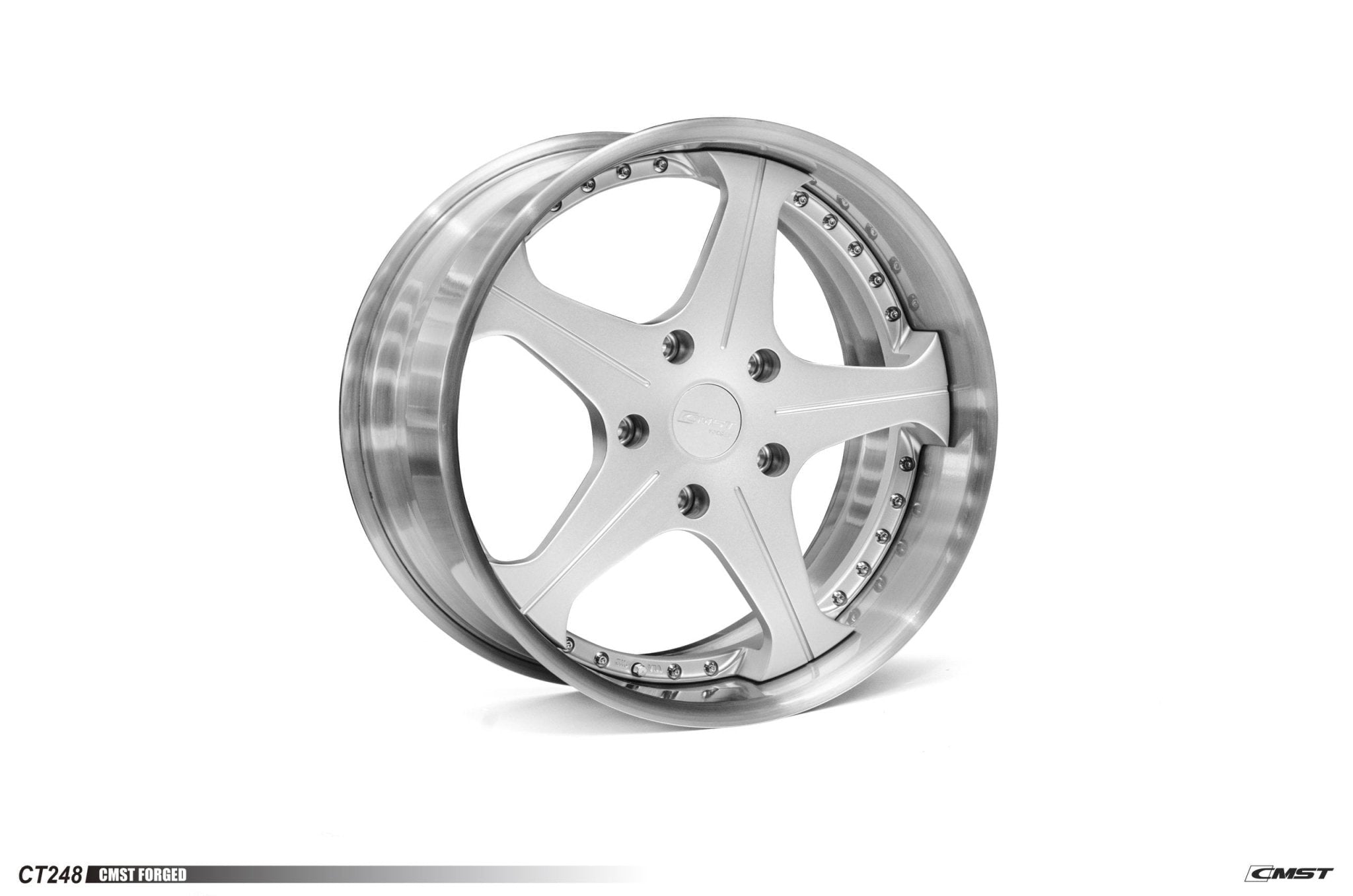 CMST 2-Piece Custom Forged Wheels CT248 Aftermarket Carbon Fiber Part / Bodykit - Robot Bodykits