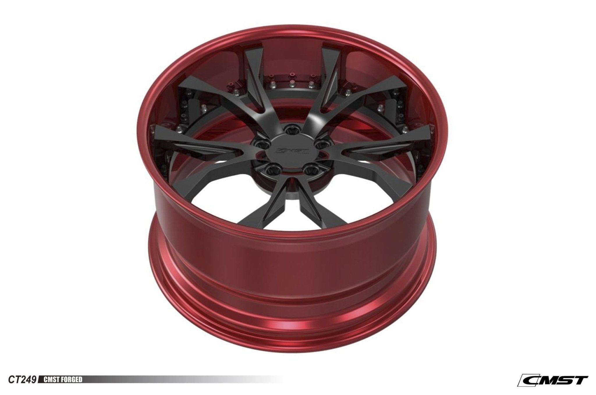 CMST 2-Piece Custom Forged Wheels CT249 Aftermarket Carbon Fiber Part / Bodykit - Robot Bodykits