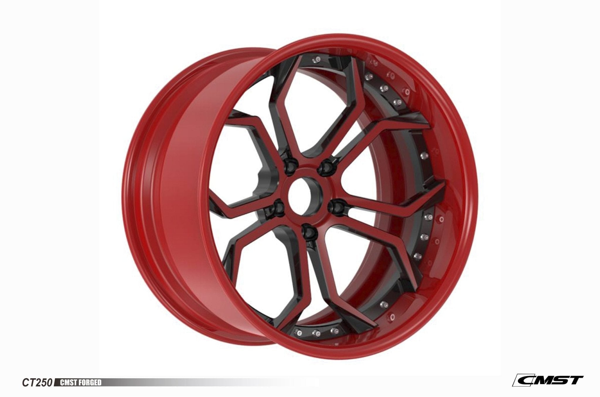 CMST 2-Piece Custom Forged Wheels CT250 Aftermarket Carbon Fiber Part / Bodykit - Robot Bodykits