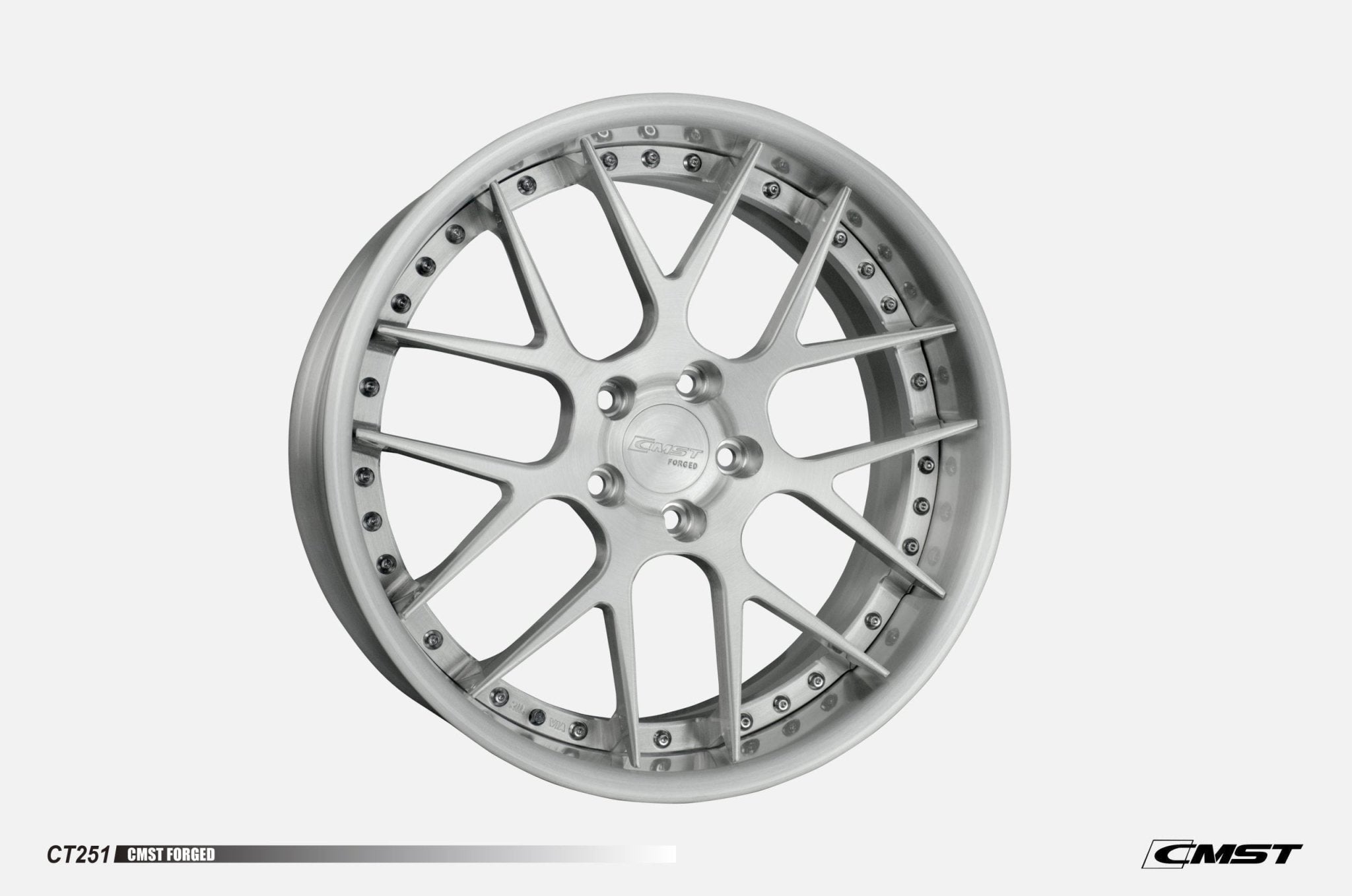 CMST 2-Piece Custom Forged Wheels CT251 Aftermarket Carbon Fiber Part / Bodykit - Robot Bodykits
