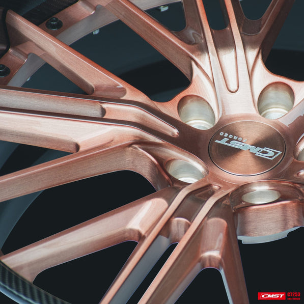 CMST 2-Piece Custom Forged Wheels CT253 Aftermarket Carbon Fiber Part / Bodykit - Robot Bodykits