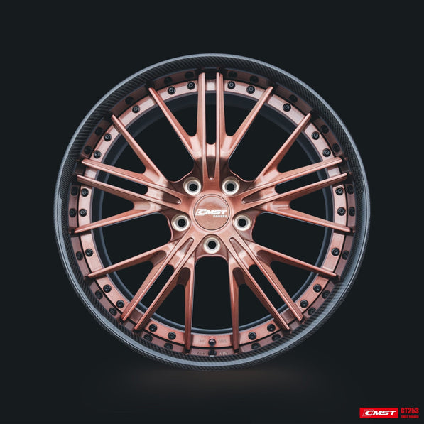CMST 2-Piece Custom Forged Wheels CT253 Aftermarket Carbon Fiber Part / Bodykit - Robot Bodykits