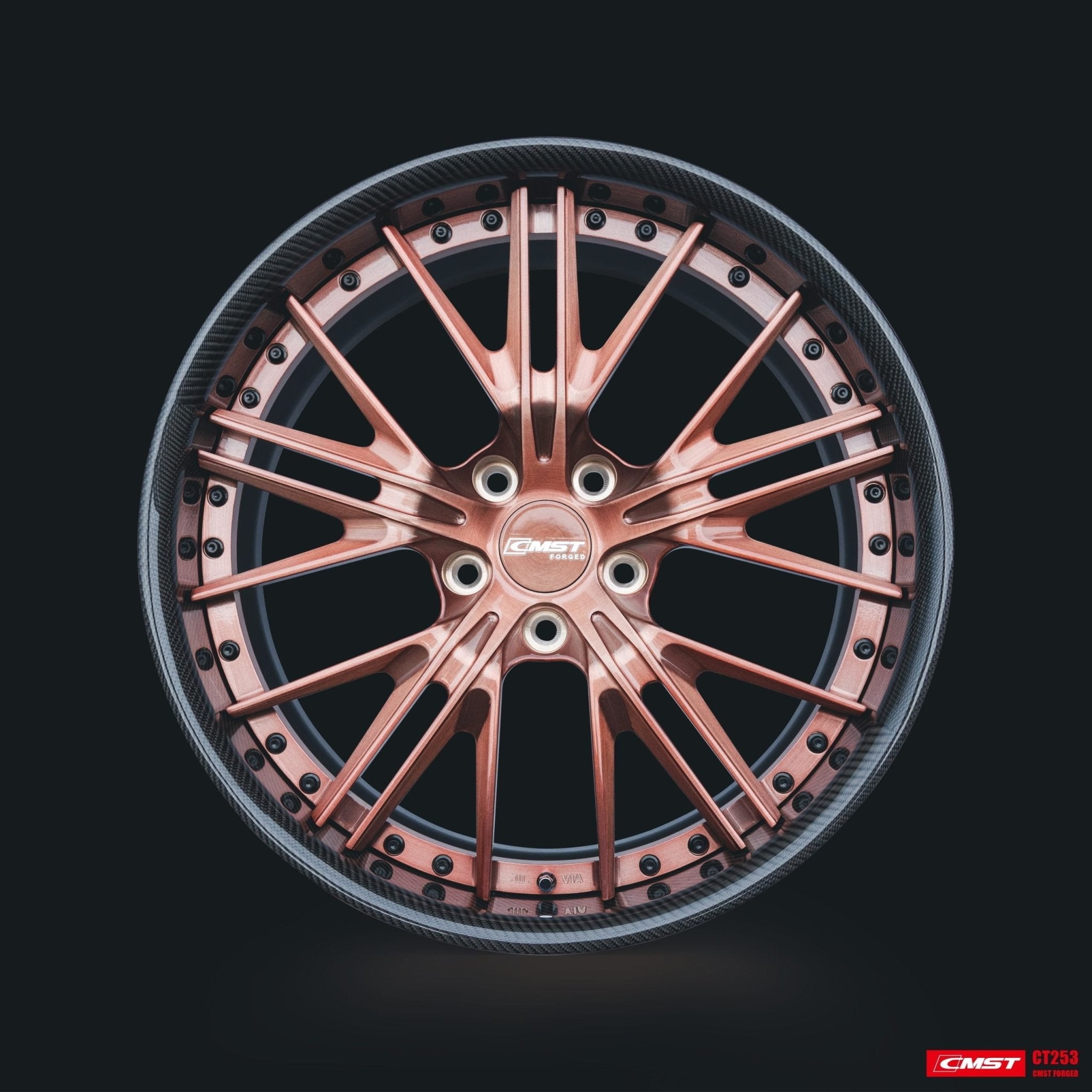 CMST 2-Piece Custom Forged Wheels CT253 Aftermarket Carbon Fiber Part / Bodykit - Robot Bodykits