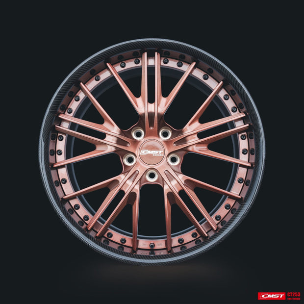 CMST 2-Piece Custom Forged Wheels CT253 Aftermarket Carbon Fiber Part / Bodykit - Robot Bodykits