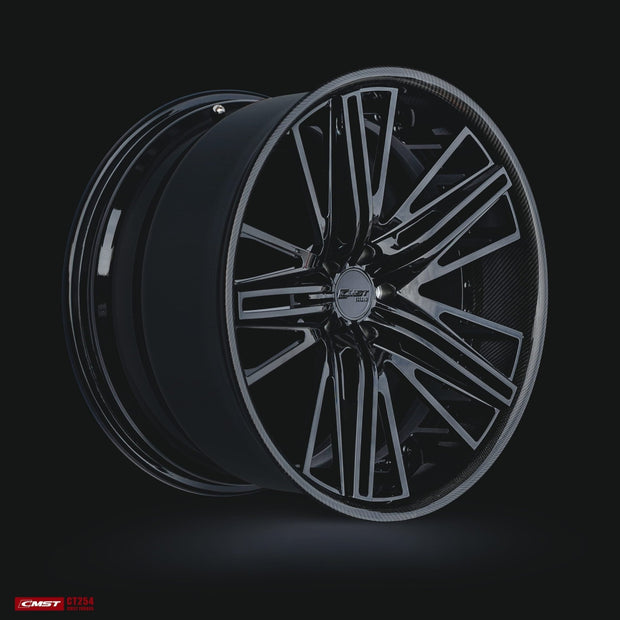 CMST 2-Piece Custom Forged Wheels CT254 Aftermarket Carbon Fiber Part / Bodykit - Robot Bodykits