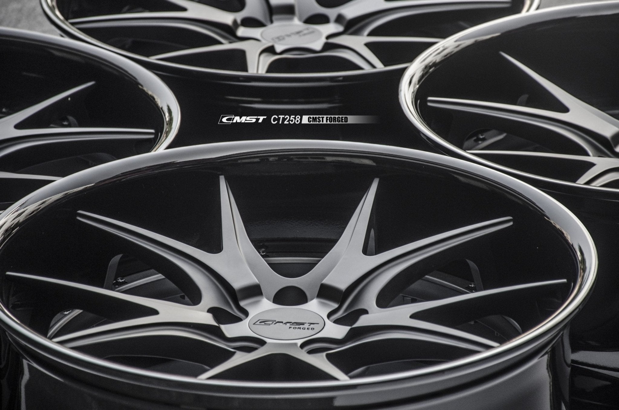 CMST 2-Piece Custom Forged Wheels CT258 Aftermarket Carbon Fiber Part / Bodykit - Robot Bodykits