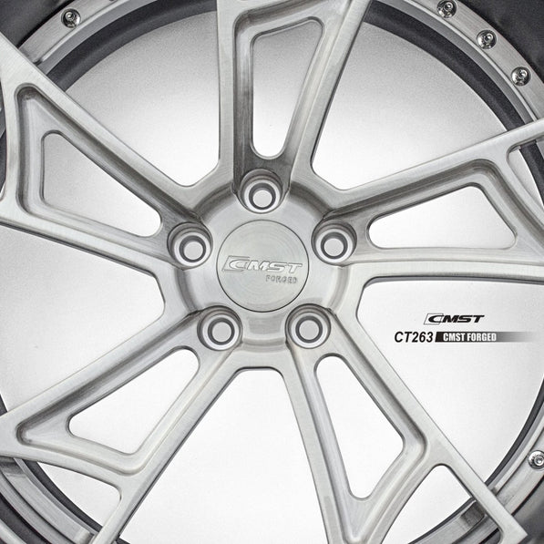 CMST 2-Piece Custom Forged Wheels CT263 Aftermarket Carbon Fiber Part / Bodykit - Robot Bodykits